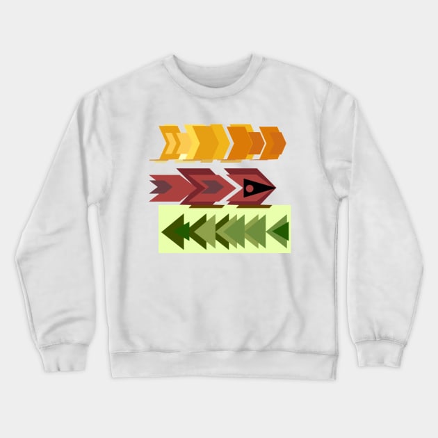 All Means Go Crewneck Sweatshirt by L'Appel du Vide Designs by Danielle Canonico